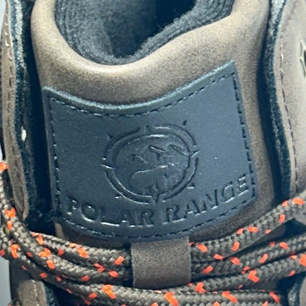 POLAR RANGE Men's Vulcan Winter Boots Waterproof Hiking Brown US 12 - No Box‎